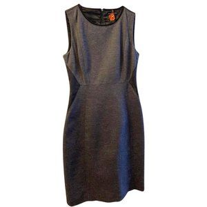 Elie Tahari Grey Wool mid-length dress